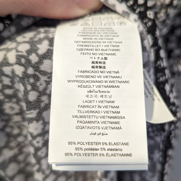 Michael Kors Black White Floral Knee Length Summer Dress - Picture 7 of 7